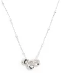 DOWER AND HALL Nugget Trio pendant necklace - Silver