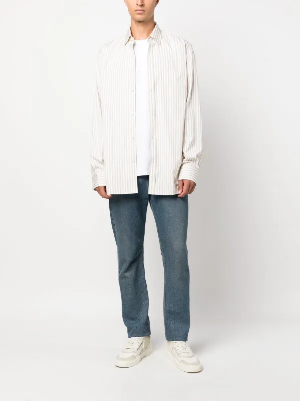 Golden Goose ストライプ シャツ | ニュートラル | FARFETCH JP