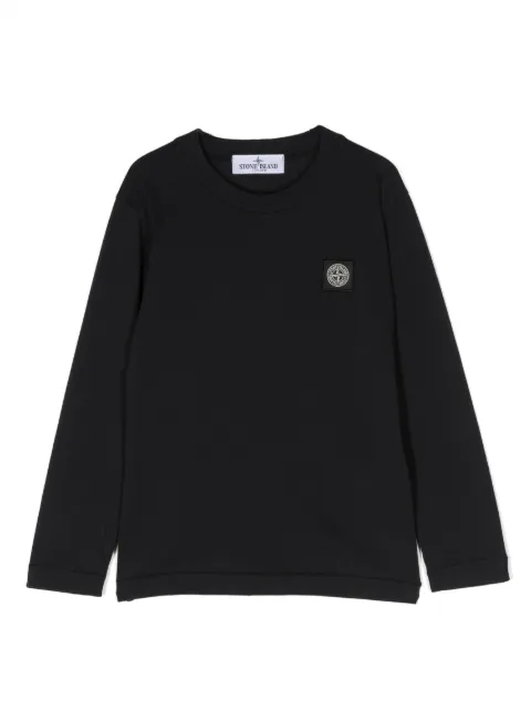 Stone Island Junior コンパスパッチ Tシャツ