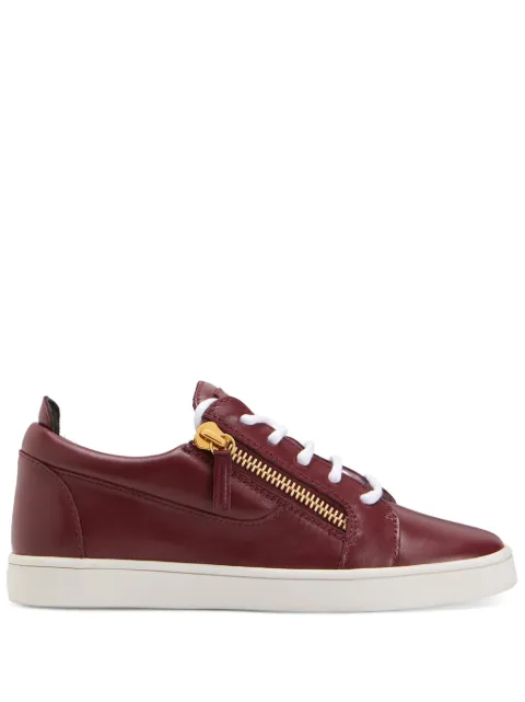 Giuseppe Zanotti Nicki logo-patch leather sneakers