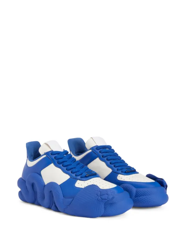 Zanotti hot sale blue sneakers