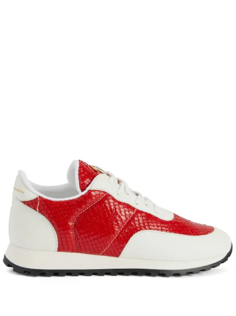Giuseppe Zanotti Jimi Running logo-plaque sneakers