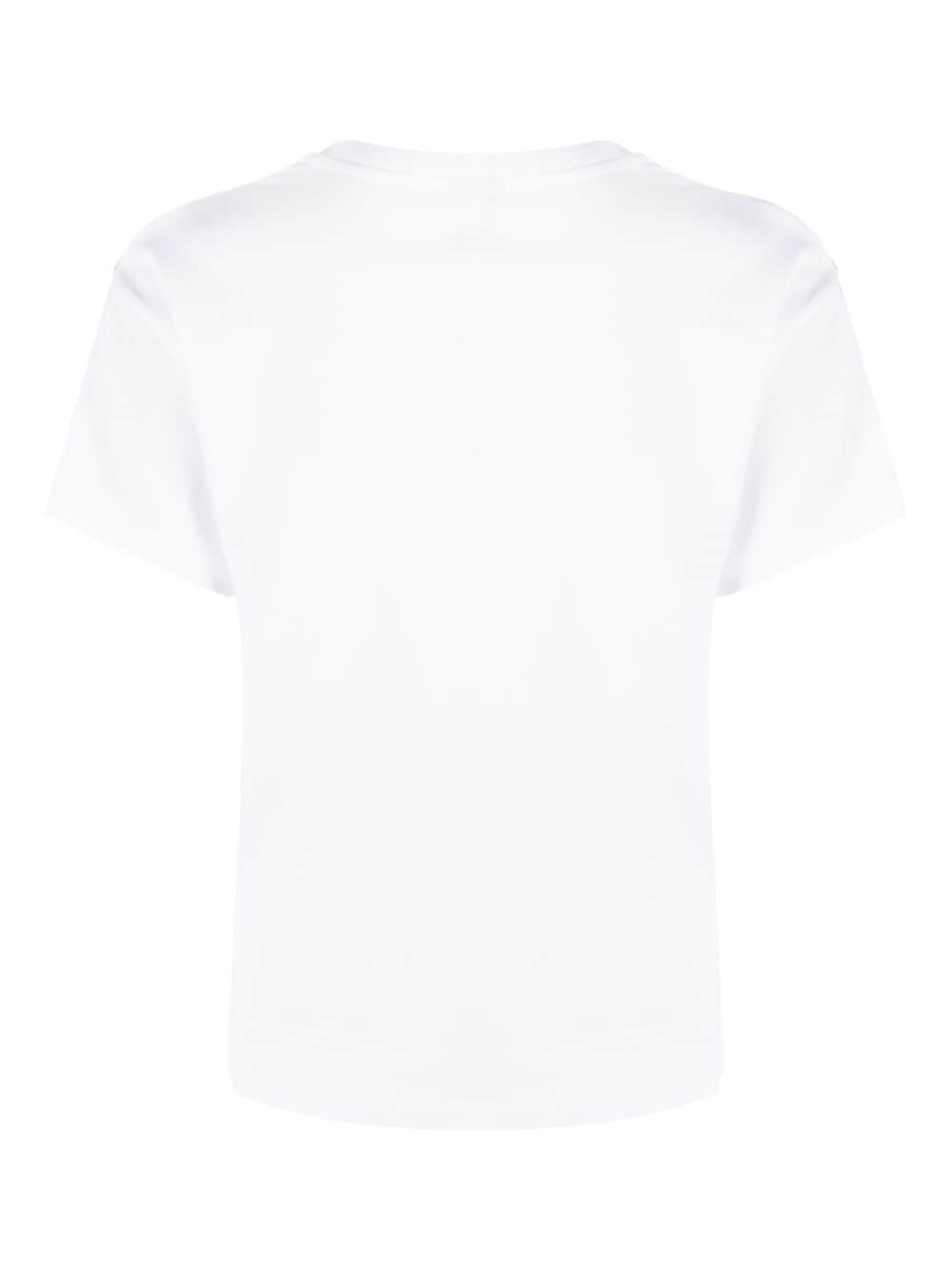 Moschino T-shirt met teddybeerprint - Wit