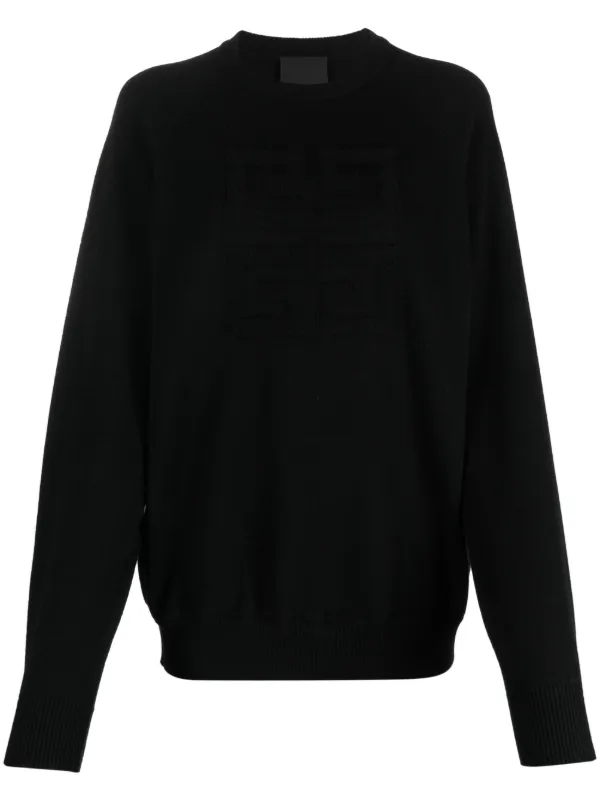 Givenchy round neck Cashmere Jumper Black FARFETCH OM