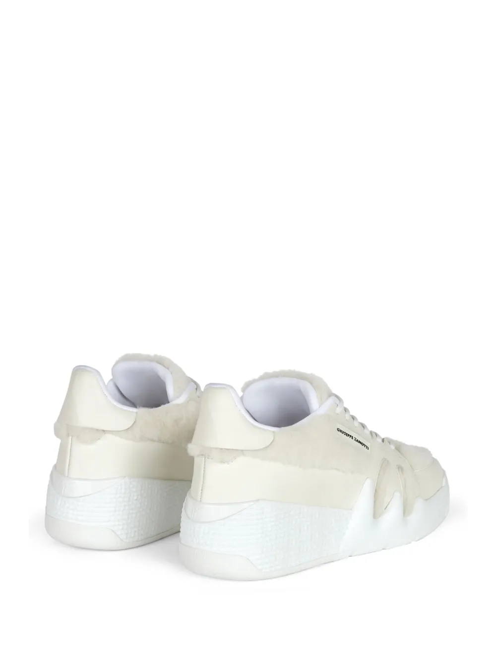 Giuseppe Zanotti Talon Winter Low-top Sneakers In Neutrals