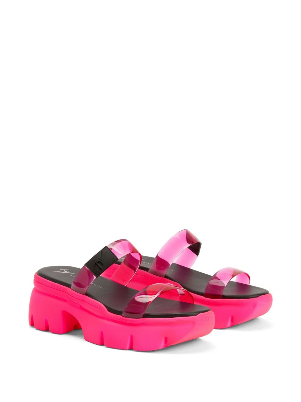 Giuseppe Zanotti Apocalypse Summer platform sandals - Roze