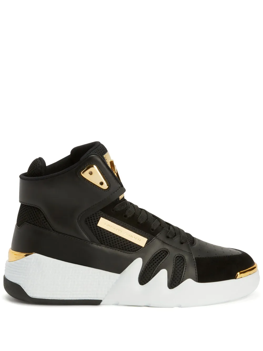 Talon high-top leather sneakers
