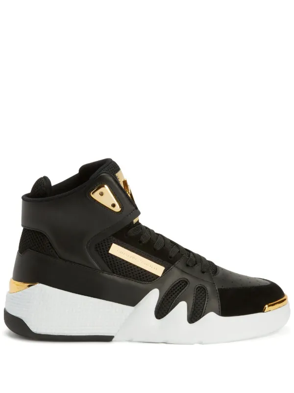●GIUSEPPE ZANOTTI ●メンズ Talon ハイカット スニーカー Giuseppe Zanotti Talon ハイカット スニーカー | ブラック