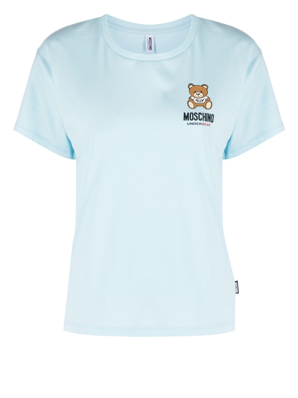 MOSCHINO TEDDY BEAR 图案弹性棉T恤