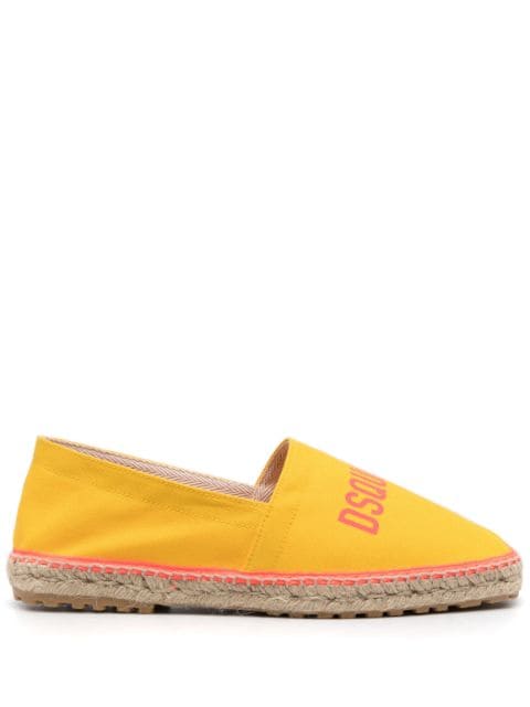 Dsquared2 Espadrille com estampa de logo