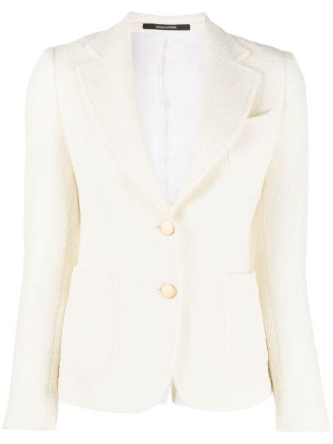 Tagliatore single-breasted boucle blazer Women