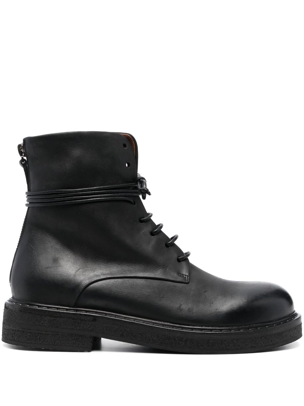 Marsèll Parrucca 40mm lace-up leather boots - Black