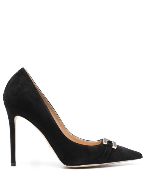 Elisabetta Franchi Franchi 100mm suede pumps 