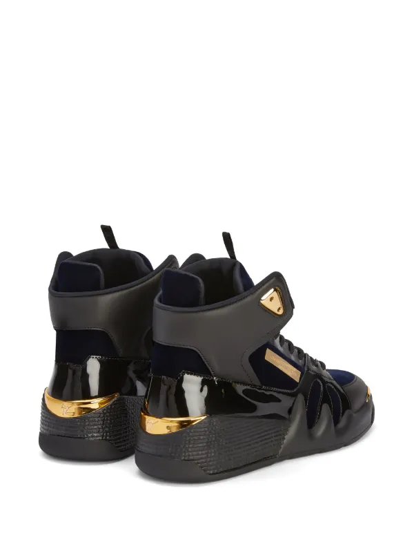 Giuseppe Zanotti Talon ハイカット スニーカー | ブルー