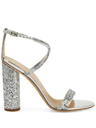 Giuseppe Zanotti Brown Calf Leather Bos Taurus Sandals