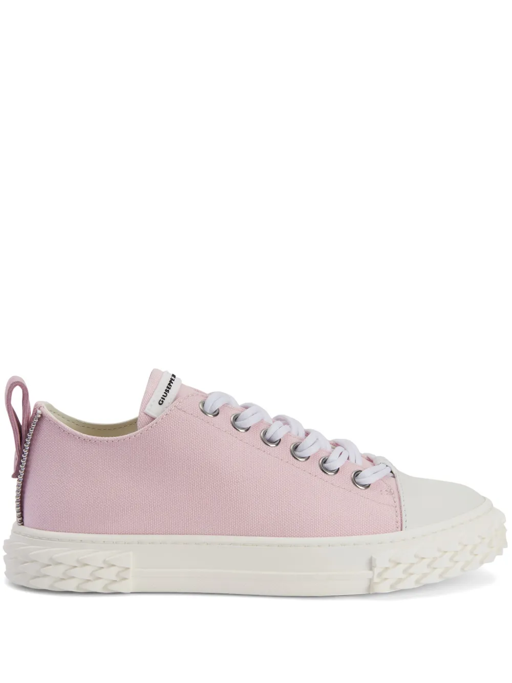 Giuseppe Zanotti Blabber Logo-patch Sneakers In Pink