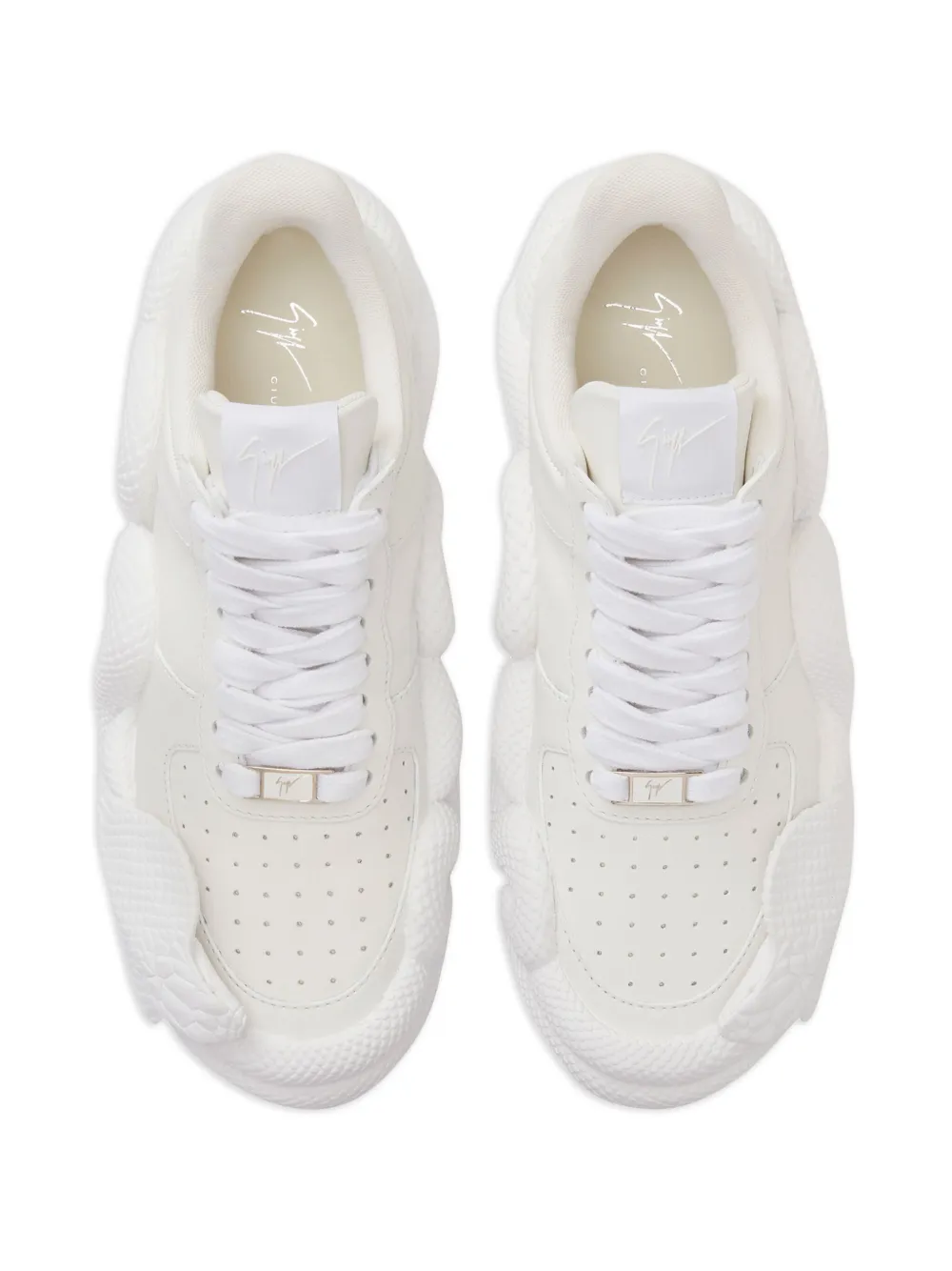 Giuseppe Zanotti Cobras sneakers Wit
