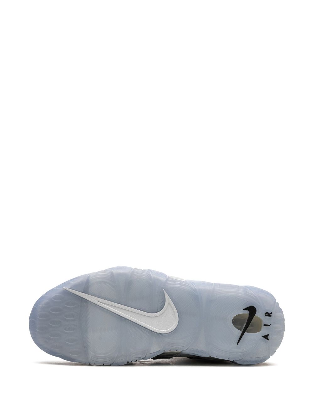 Shop Nike Air More Uptempo "white Metallic" Sneakers