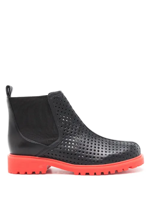 Bottines Louis en cuir - Sarah Chofakian - Modalova