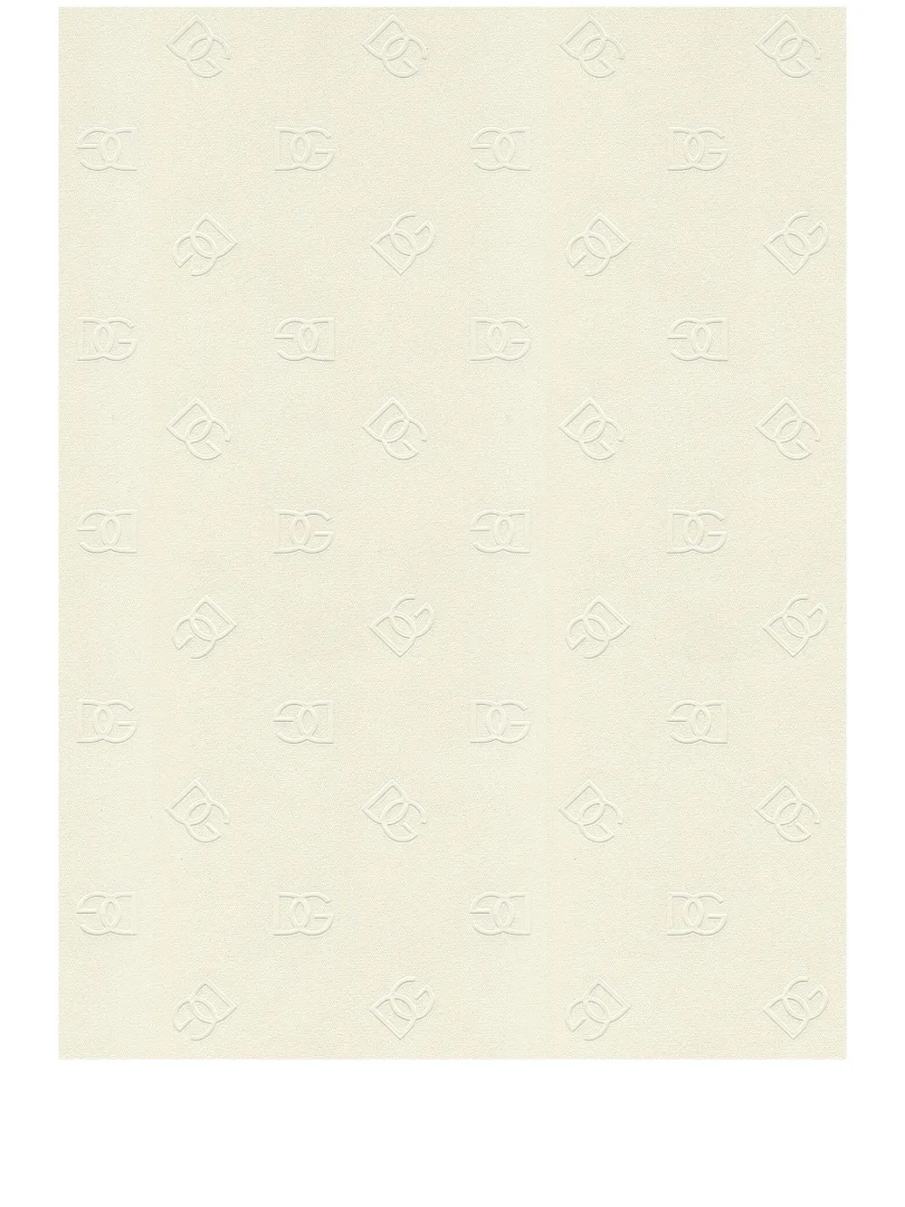 Dolce & Gabbana monogram-print wallpaper | White | Image 1