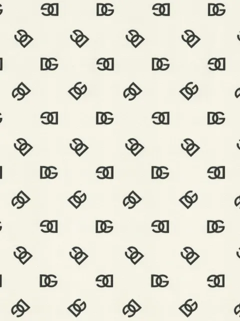 Dolce & Gabbana monogram logo-print wallpaper