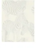 Dolce & Gabbana zebra-print wallpaper - White