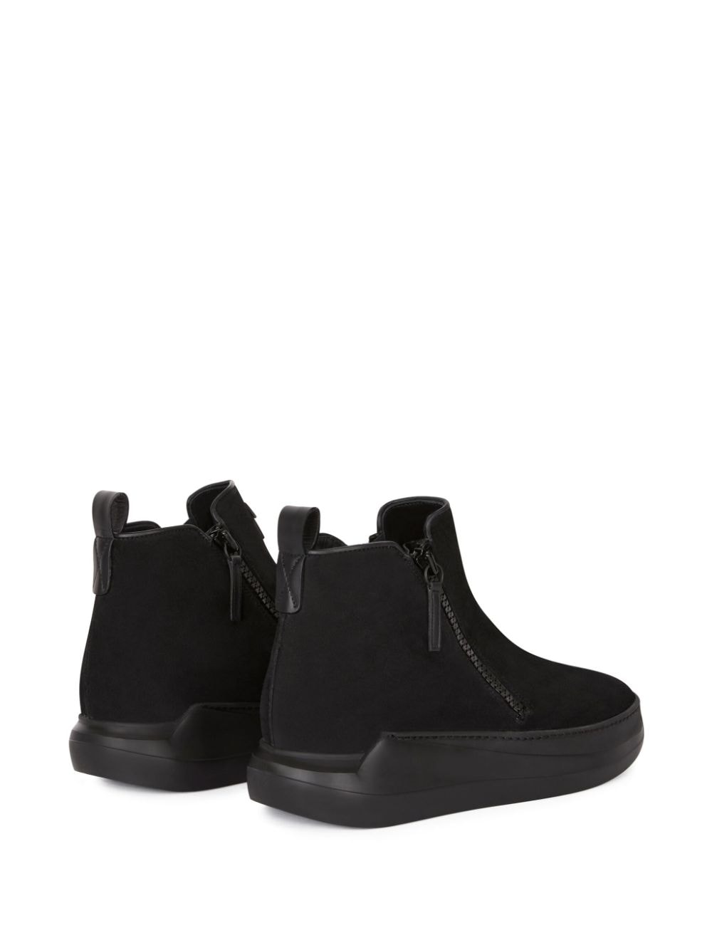 Shop Giuseppe Zanotti Conley Side-zip Boots In Black