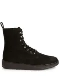 Giuseppe Zanotti Bassline suede lace-up boots - Black