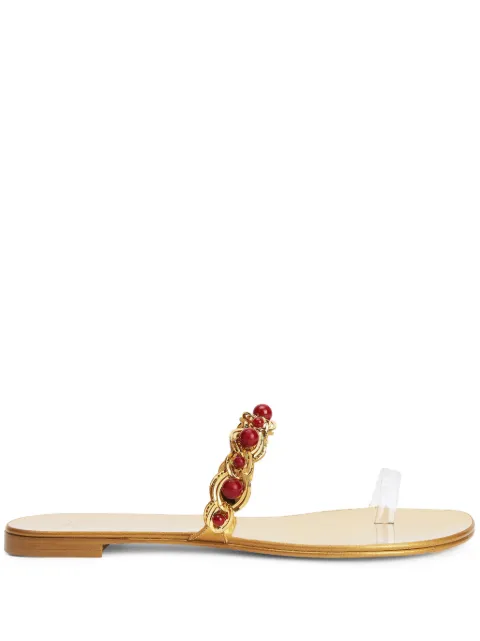 Giuseppe Zanotti Marguerithe bead-embellished sandals 