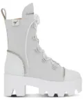 Giuseppe Zanotti Juliett lace-up boots - White