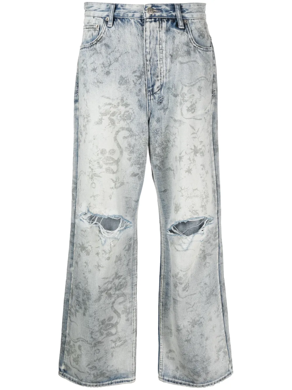 Ksubi Straight jeans Blauw