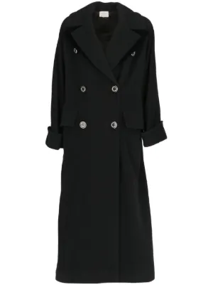 Valentino Garavani Pre-Owned 1980s シアリング ダブルコート