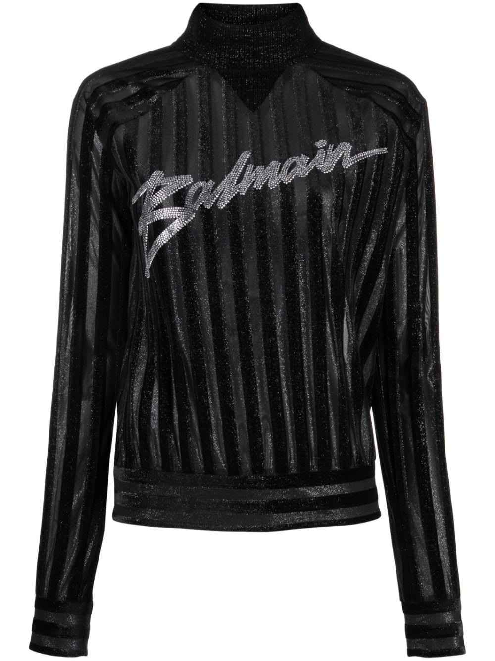 Image 1 of Balmain logo-embellished sweatshirt