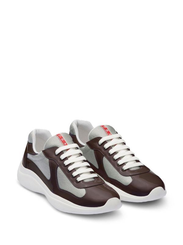 Prada americas outlet cup trainers