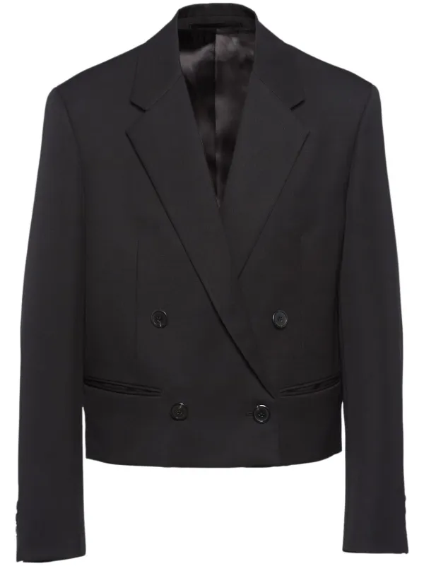Prada double breasted blazer on sale