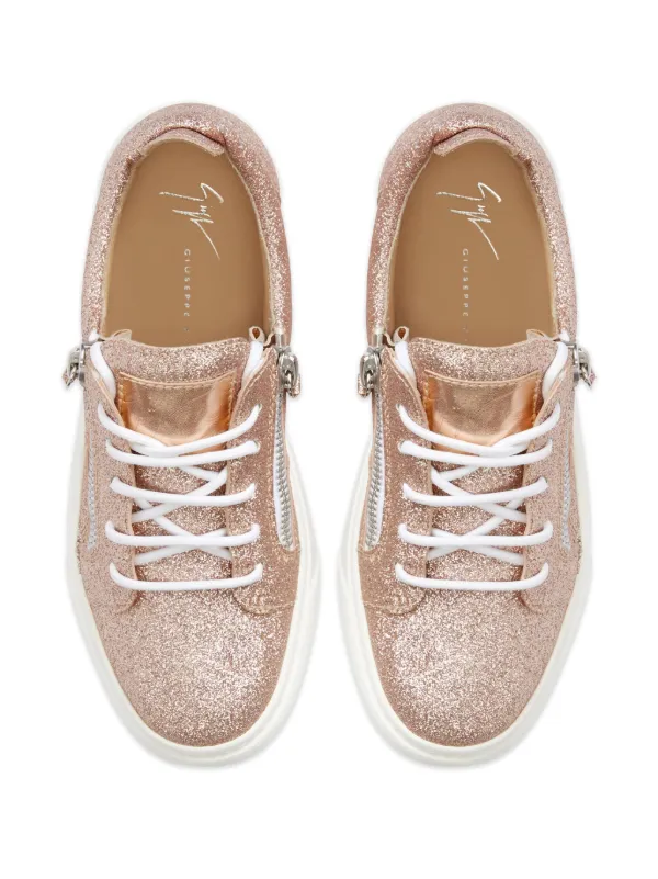 Zanotti rose paillette discount