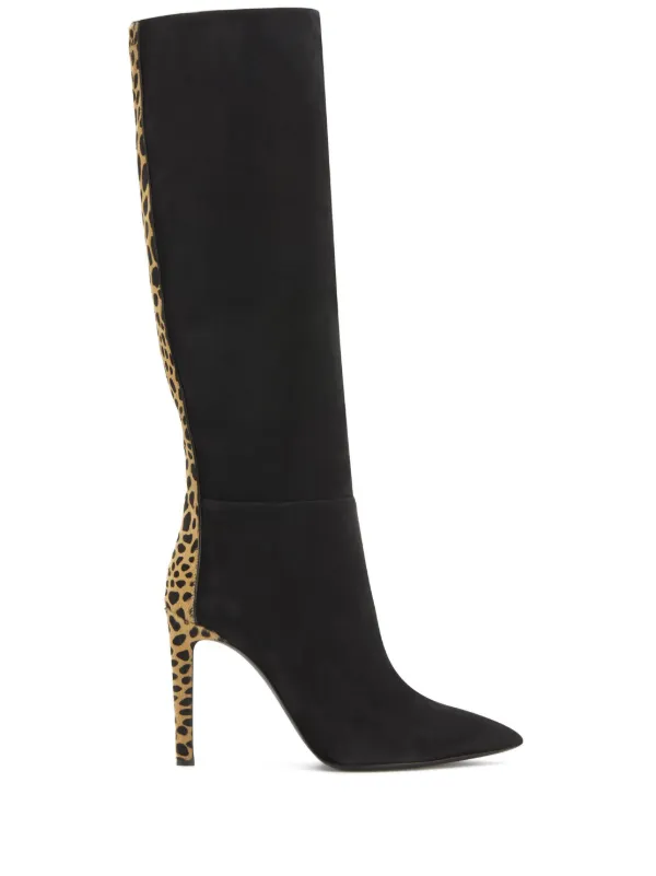 Giuseppe Zanotti Amal 105mm leopard print Boots Farfetch