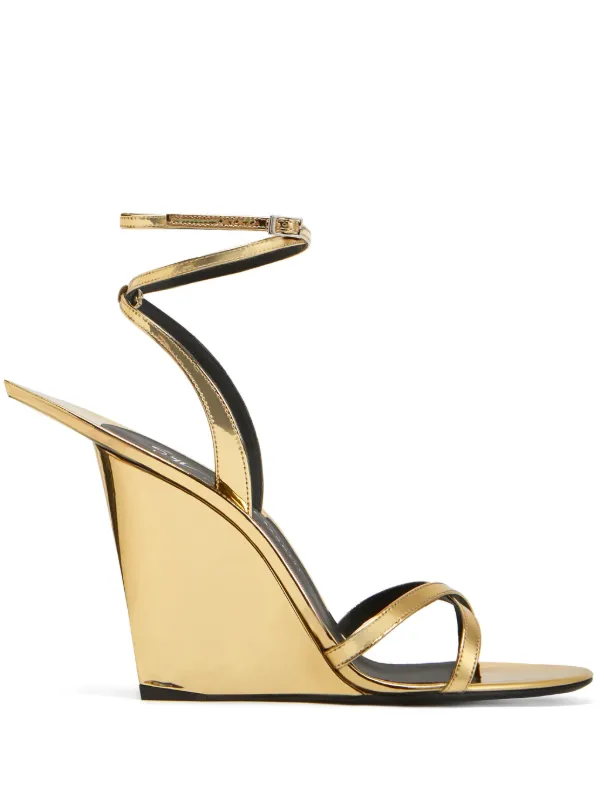 【関税込み】Giuseppe Zanotti グリーン 105mm ヒールサンダル Giuseppe Zanotti Mahrtina 105mm サンダル | グリーン