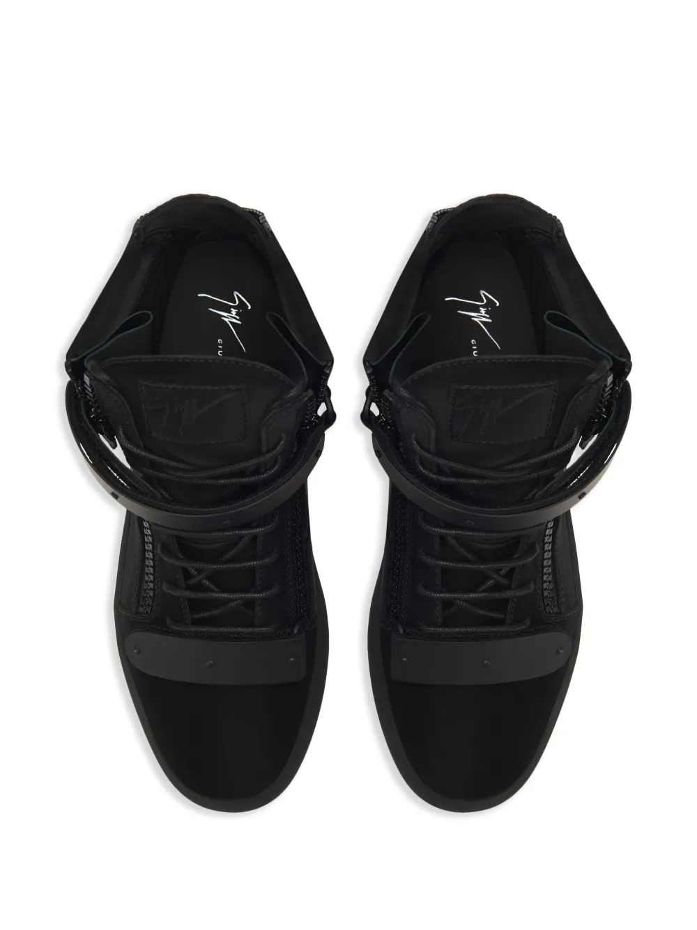 Giuseppe Zanotti Coby High-top-sneakers In Black