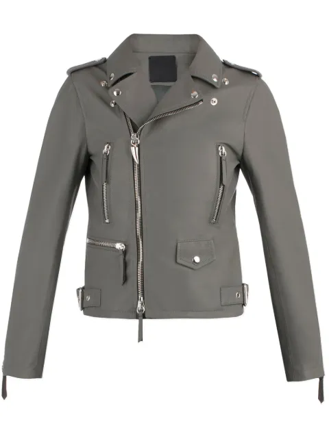 Giuseppe Zanotti Amelia leather biker jacket