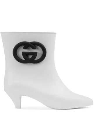 Gucci Botas Con Motivo Interlocking G Farfetch