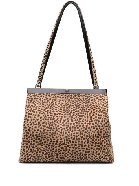 Versace Pre-Owned Medusa leopard-print shoulder bag