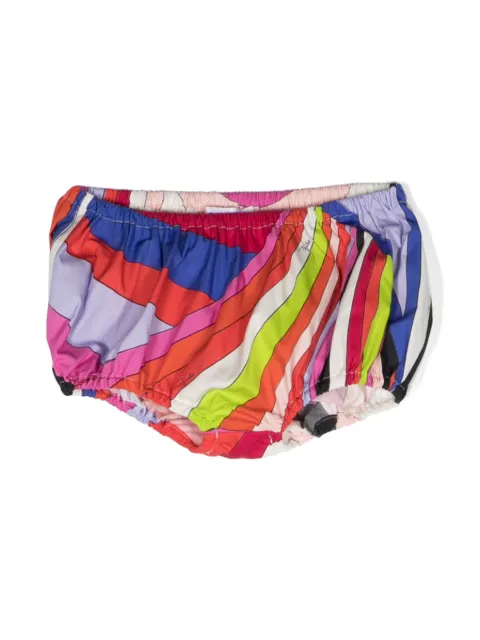 PUCCI Junior abstract-print cotton bloomers