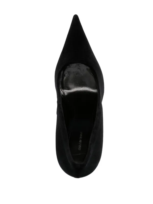 【BALENCIAGA】Knife ナイロンパンプス 110mm BALENCIAGA - 110mm Knife Nylon Knot Pumps Balenciaga