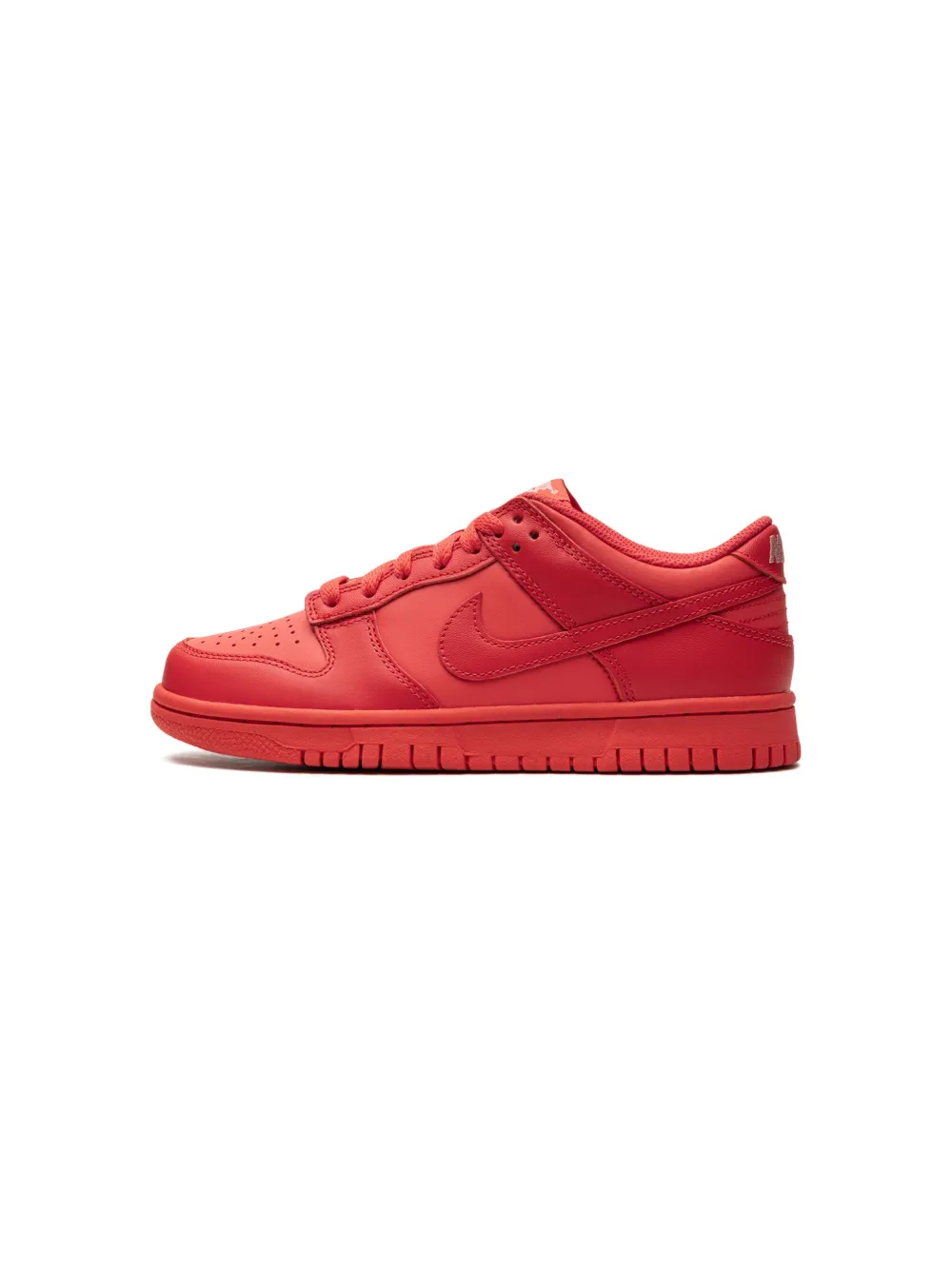 Shop Nike Dunk Low "track Red" Sneakers