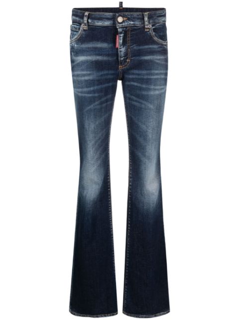 DSQUARED2 distressed flared jeans Women