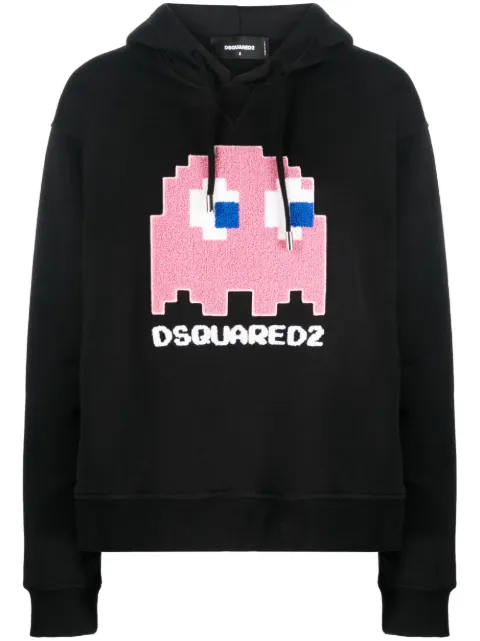 DSQUARED2 x Pac-Man Cool cotton hoodie Women