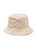 Burberry Kids check-print reversible bucket hat - Brown