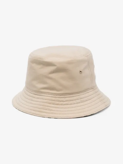 Burberry Kids check-print reversible bucket hat