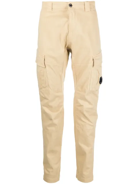 C.P. Company Lens-detail cargo tapered trousers 